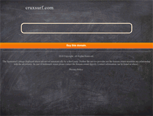 Tablet Screenshot of cruxsurf.com